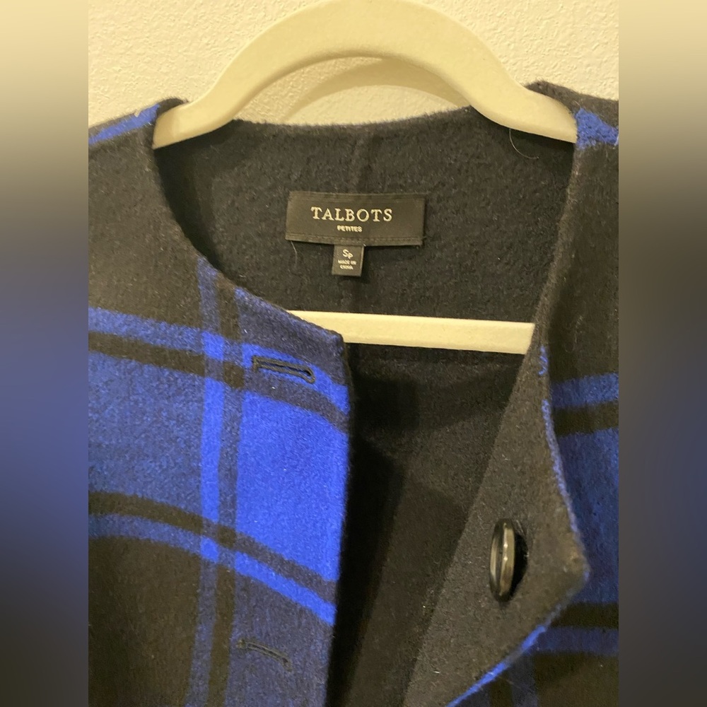 Talbots Reversible Wool Jacket - Picture 3 of 6